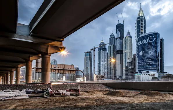 Bridge, the city, home