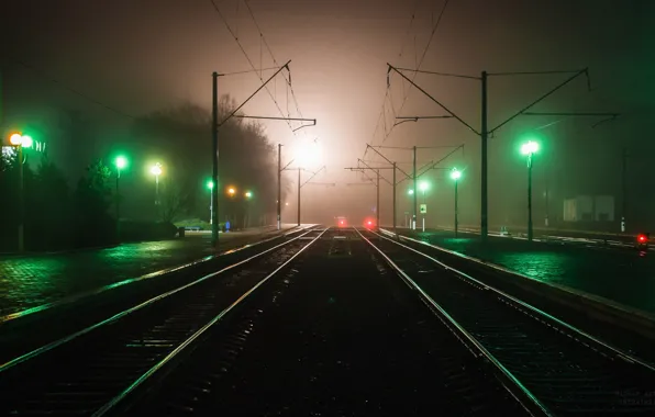 Light, night, the city, lights, movement, home, the evening, excerpt