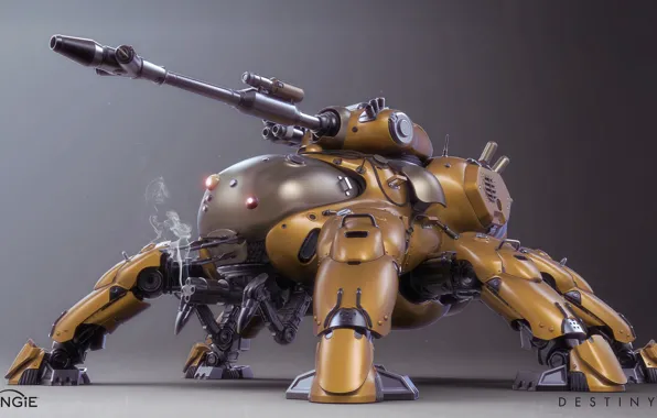 Fiction, art, Mark Van Haitsma, Destiny: Devil Walker