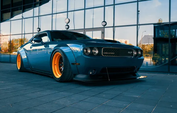 Auto, Machine, Dodge, Challenger, Car, SRT, Transport & Vehicles, Dodge Challenger Liberty Walk