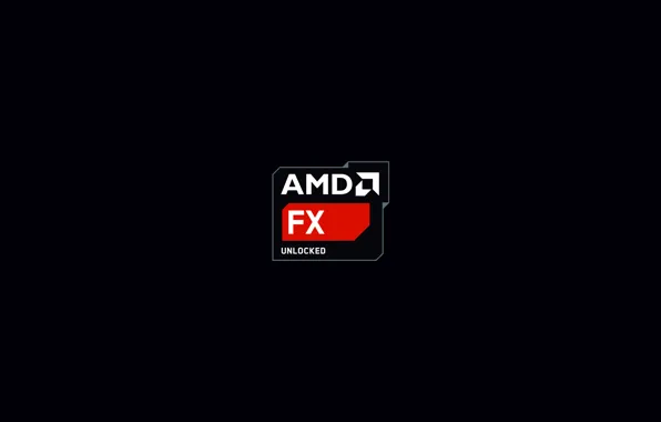 Picture background, black, processor, amd