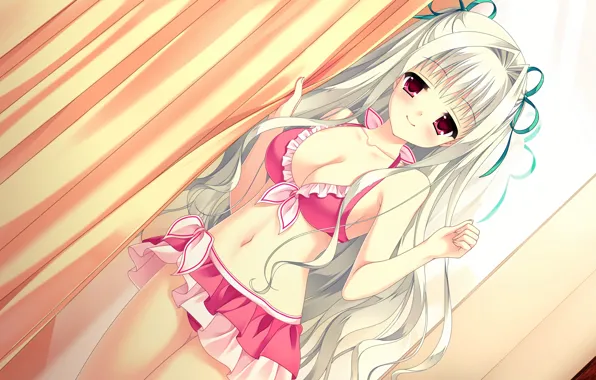 Girl, sexy, long hair, boobs, anime, beautiful, pretty, erotic
