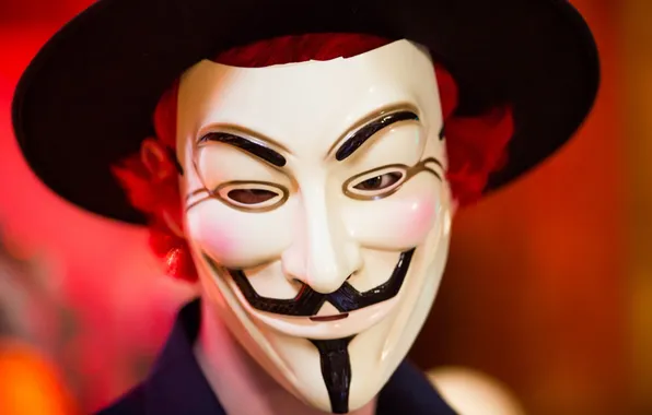 Background, mask, anonymous