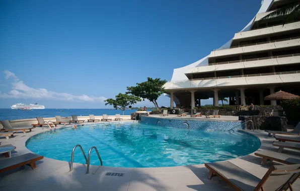 Picture pool, Hawaii, the hotel, Hawaii, hotel, Kona