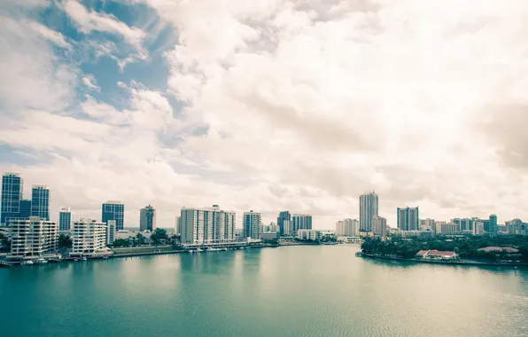 Water, Home, Miami, FL, Building, USA, America, Miami