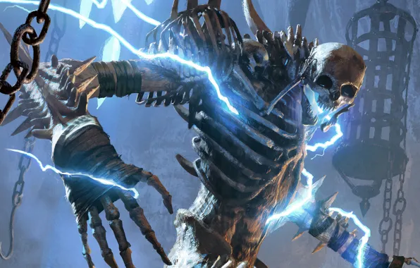 Sake, game, armor, The Elder Scrolls, bones, Elder Scrolls, The Elder Scrolls: Legends, Bone Colossus