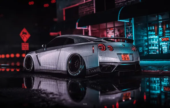 Nissan, game, nfs, gtr, gtr 35