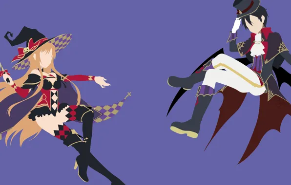Girl, guy, costumes, Halloween, Sword Art Online, Sword Art Online