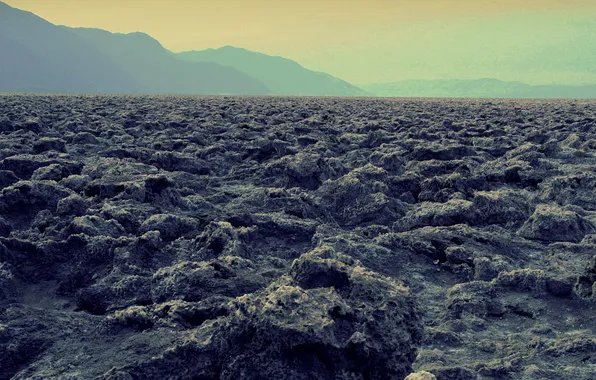 Picture landscape, stones, earth, Nature, dal