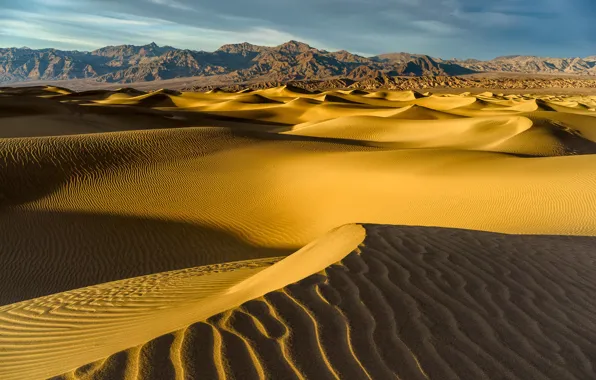 Sand, mountains, nature, landscape, desert, dunes