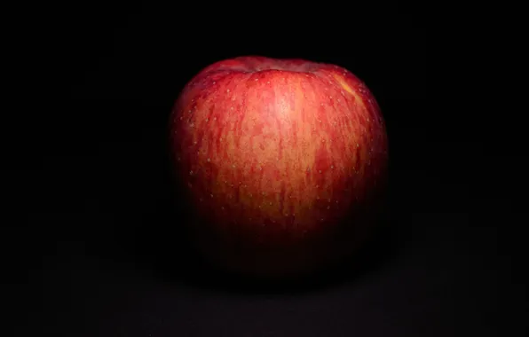 Picture macro, background, Apple, fruit