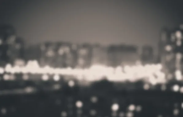 Night, the city, lights, home