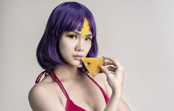 Look, girl, portrait