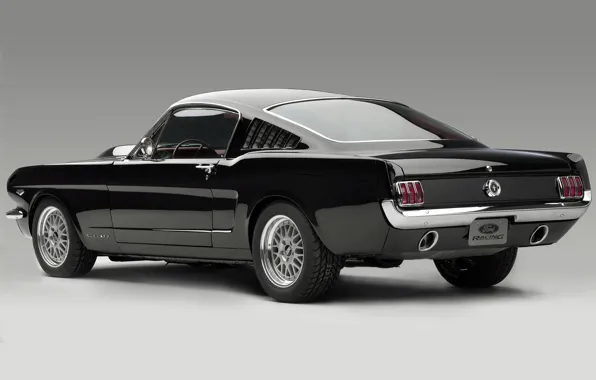 Concept, background, black, Mustang, Mustang, the concept, ford, muscle car