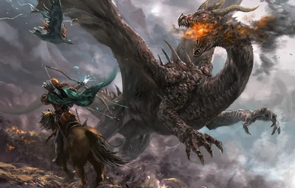 Dragon, fantasy, art, Mad 1984, Dragon Concept 2015