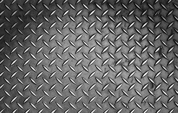 Picture metal, grey, pattern