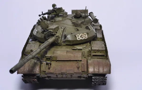 Toy, tank, model, T55