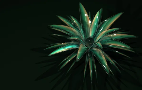 Flower, Bush, drop, 3D graphics