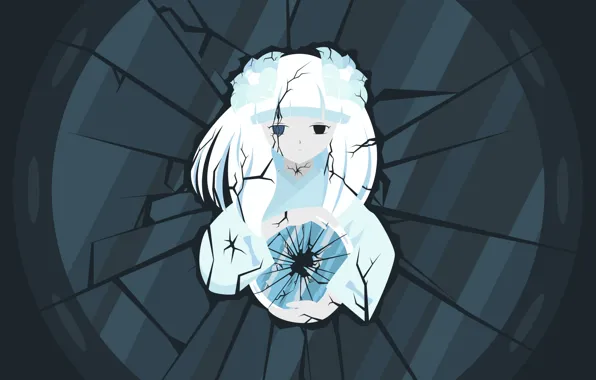 Mirror, girl, Inuyasha, InuYasha