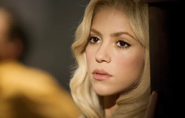 Picture music, blonde, singer, Shakira, celebrity, shakira