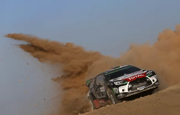 Dust, Citroen, DS3, WRC, Rally, Rally, Mads Ostberg