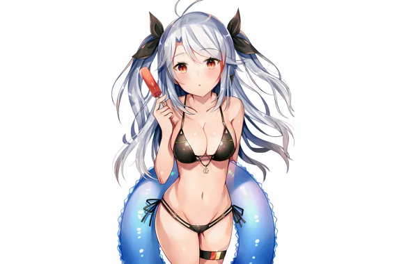 Girl, sexy, cleavage, long hair, pussy, boobs, anime, beautiful