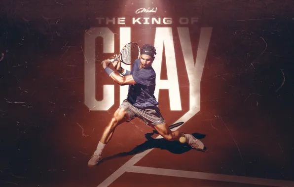 Sport, Tennis, King, Spanish, Rafa, Rafael Nadal, Clay