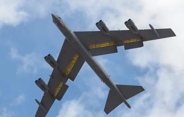 Flight, strategic, bombardirovshik, heavy, STRATO fortress, B-52H
