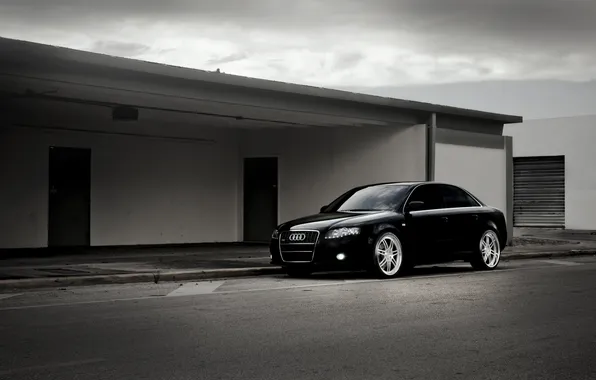 Audi, Audi, black, black