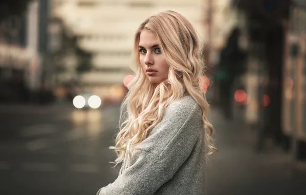 Girl, Look, Blonde, Martin Kühn, Jellina