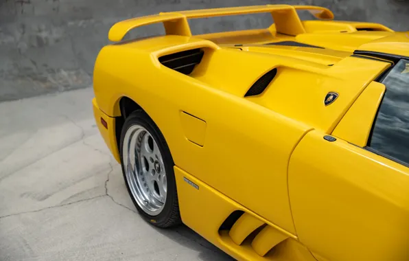 Close-up, Lamborghini, Lambo, Diablo, Lamborghini Diablo VT Roadster