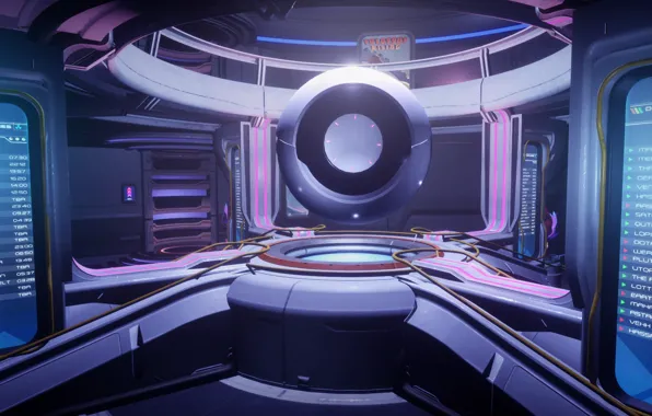 Screen, the room, equipment, ASTROPORT, screen grabs