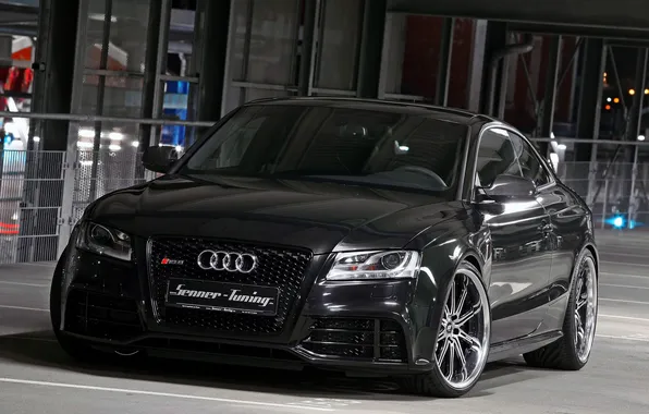 Picture Audi, black, RS5, tuning, senner