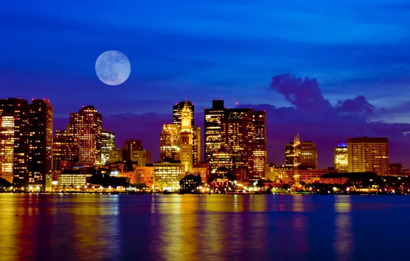 City, the city, USA, Boston, Massachusetts