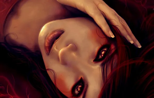 Picture girl, passion, the demon