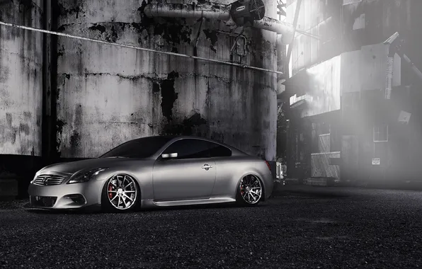 Picture car, tuning, coupe, infiniti, tuning, stance, Infiniti G37S