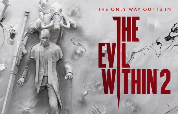 Picture the game, art, game, poster, art, poster, Bethesda Softworks, Tango Gameworks
