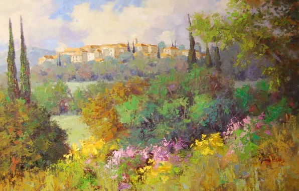 Art, Sean Wallis, Italian Afternoon