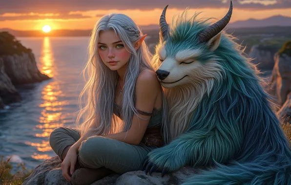 Picture magic, nature, elfin