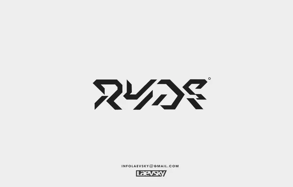 Music, logo, Design, tech, do, Laevsky, logotype, ryde