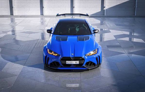 Picture bmw, blue, bmw m4