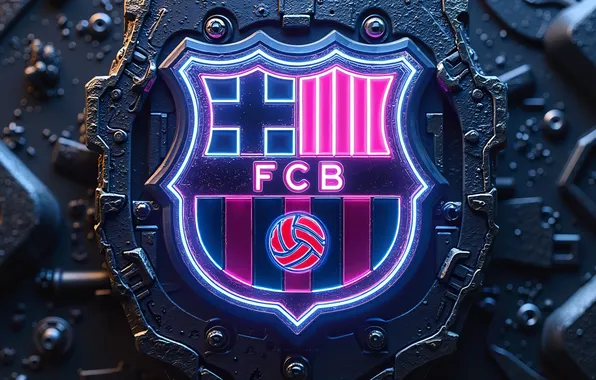 Logo, Football, Barcelona, FCB, Club, Sport, Soccer, FC Barcelona