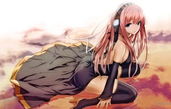 Picture girl, anime, cute