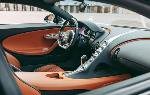 Bugatti, dashboard, Chiron, Bugatti Chiron