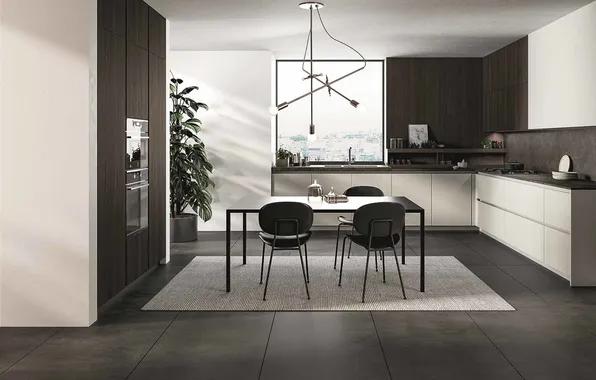 Style, interior, Italy, kitchen, dining room, dining area, Italian design, Kitchen Badia Prataglia