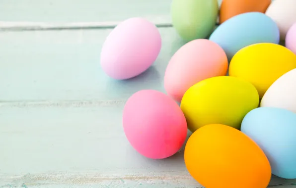 Picture eggs, spring, colorful, Easter, spring, Easter, eggs, decoration