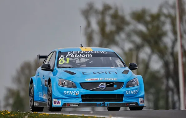 Picture Volvo, Volvo, The front, S60, WTCC, I ekblo