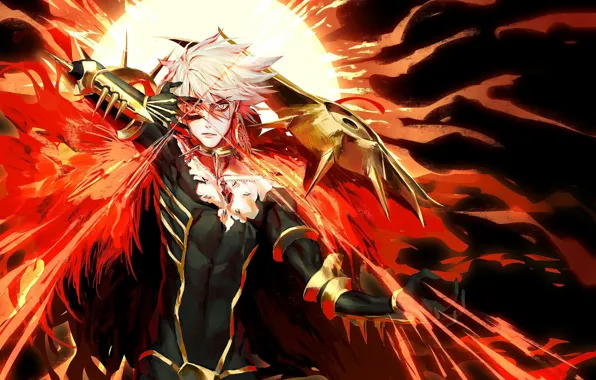 Cut from the Fate/Apoc anime. Karna confronting Semiramis about her  feelings for Amakusa in the manga. : r/grandorder