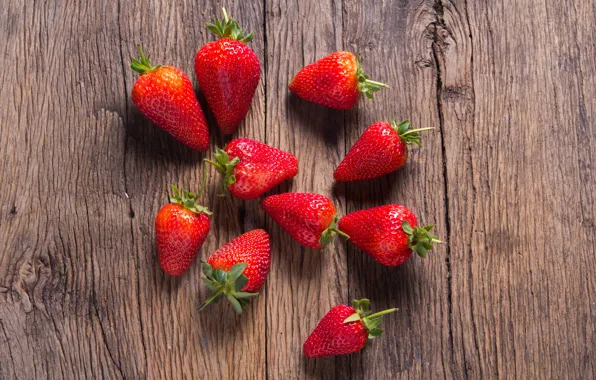 Picture berries, strawberry, red, fresh, wood, ripe, sweet, strawberry