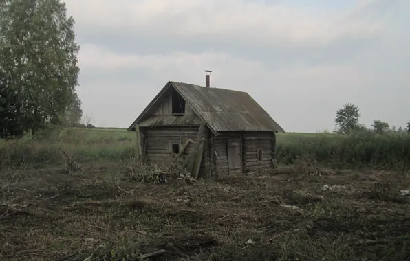 House, the barn, the ruins, Heath